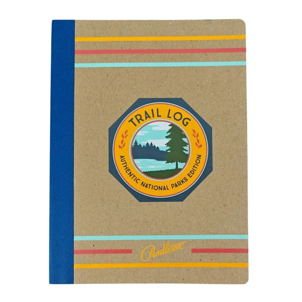 Pendleton Trail Log Notebook Authentic National Parks Edition Lined Pages Durabl